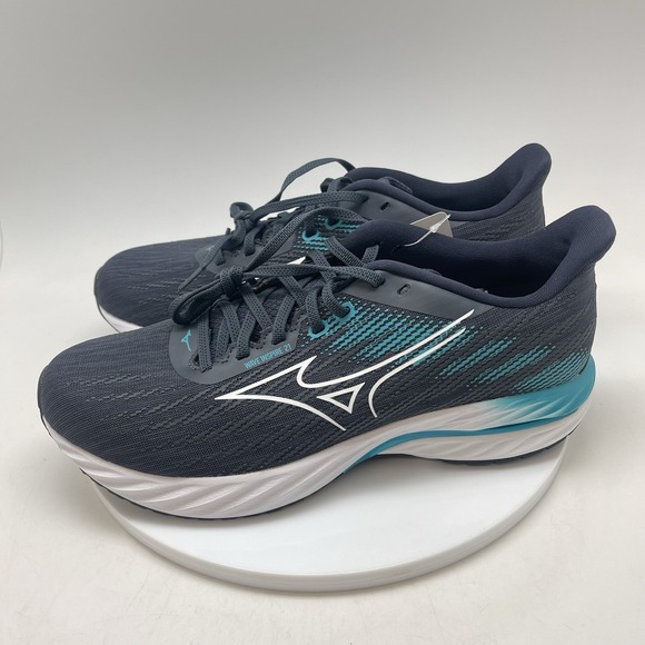 Mizuno Sneakers Mens 9.5 D Wave Inspire 21 411490.9W00 Running Gray Sneakers New - Picture 3 of 9